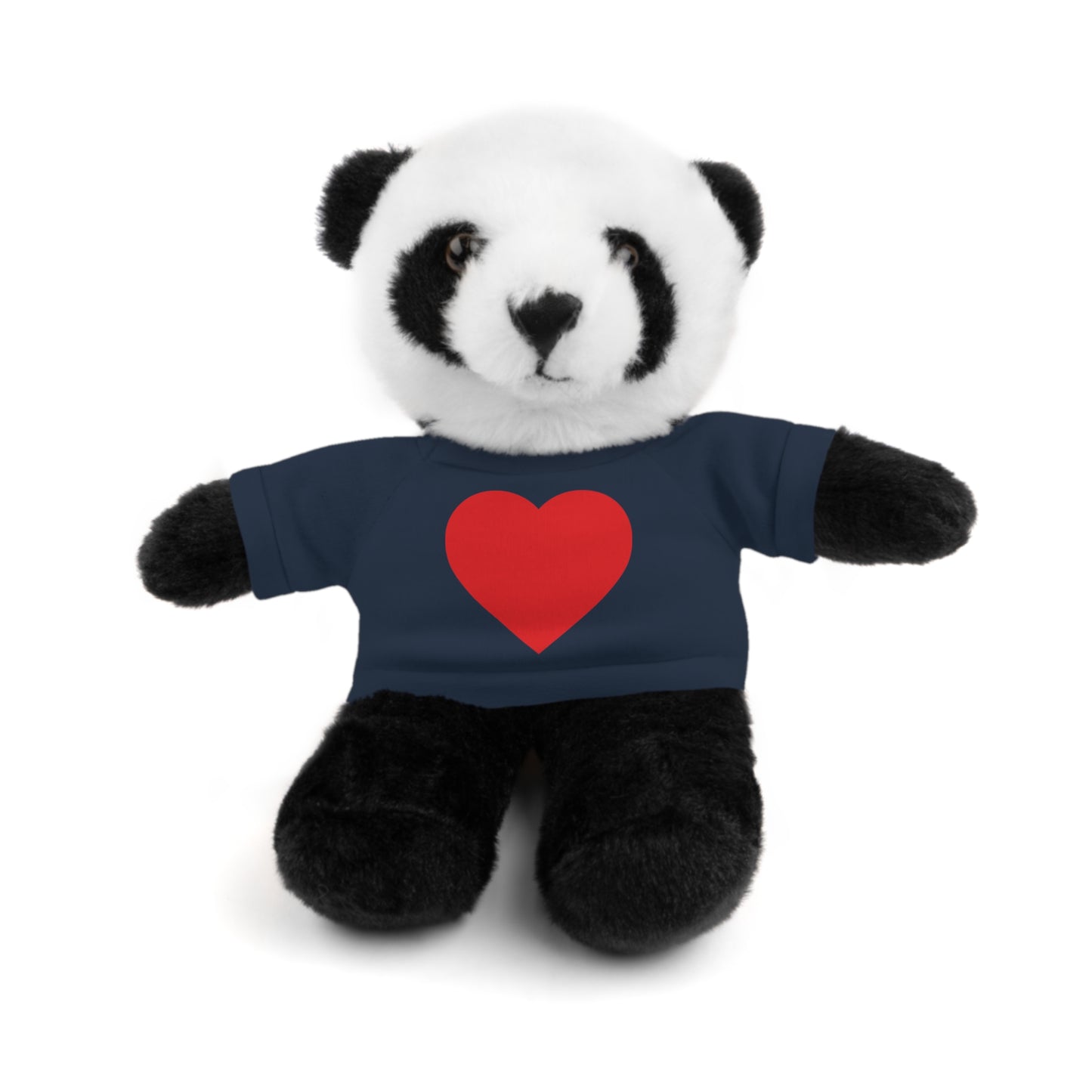 Cute Heart-Cuddling Stuffed Animal