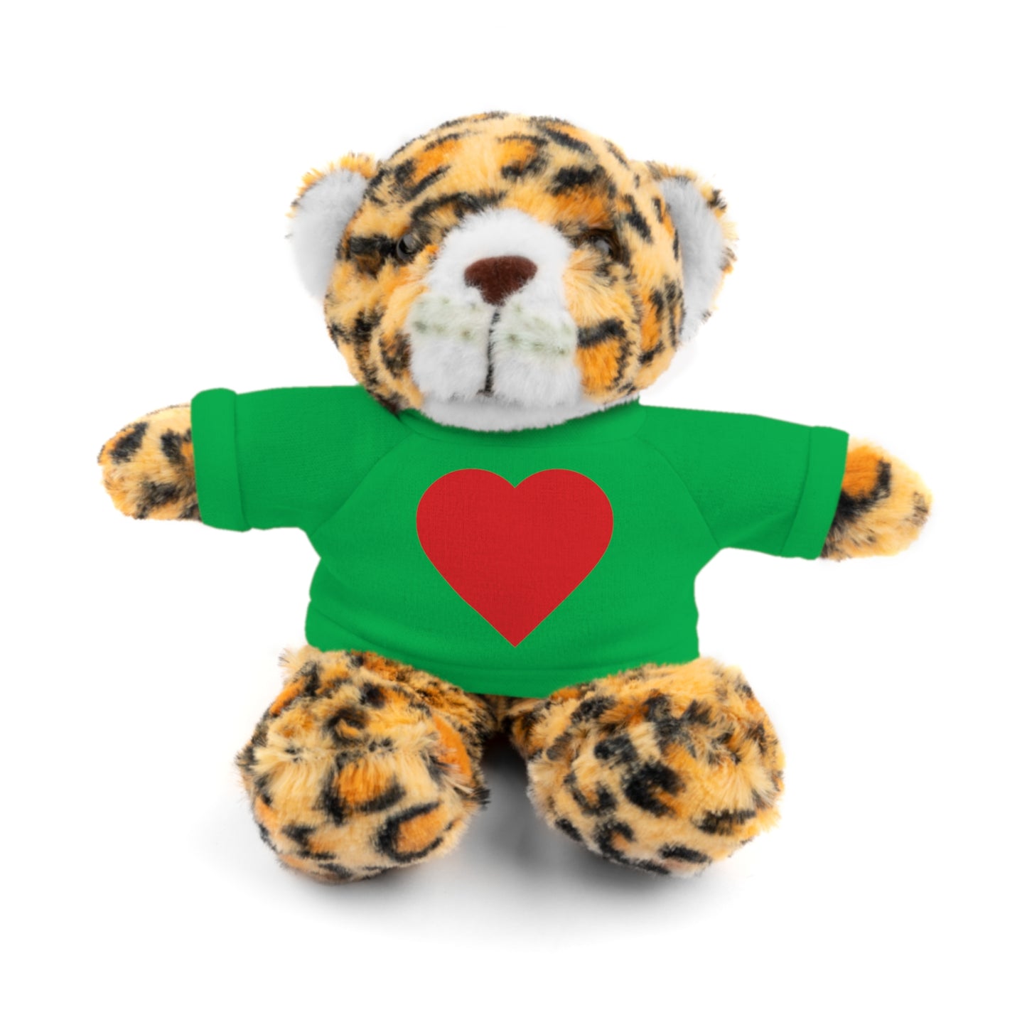 Cute Heart-Cuddling Stuffed Animal
