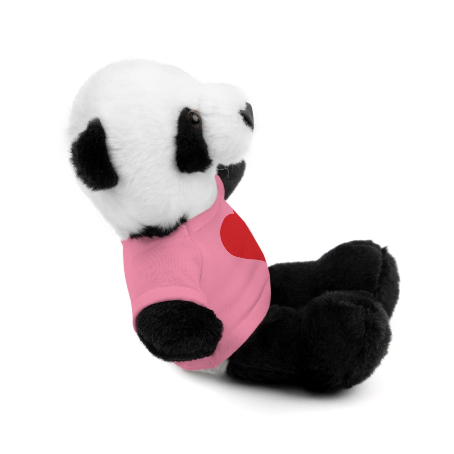 Cute Heart-Cuddling Stuffed Animal