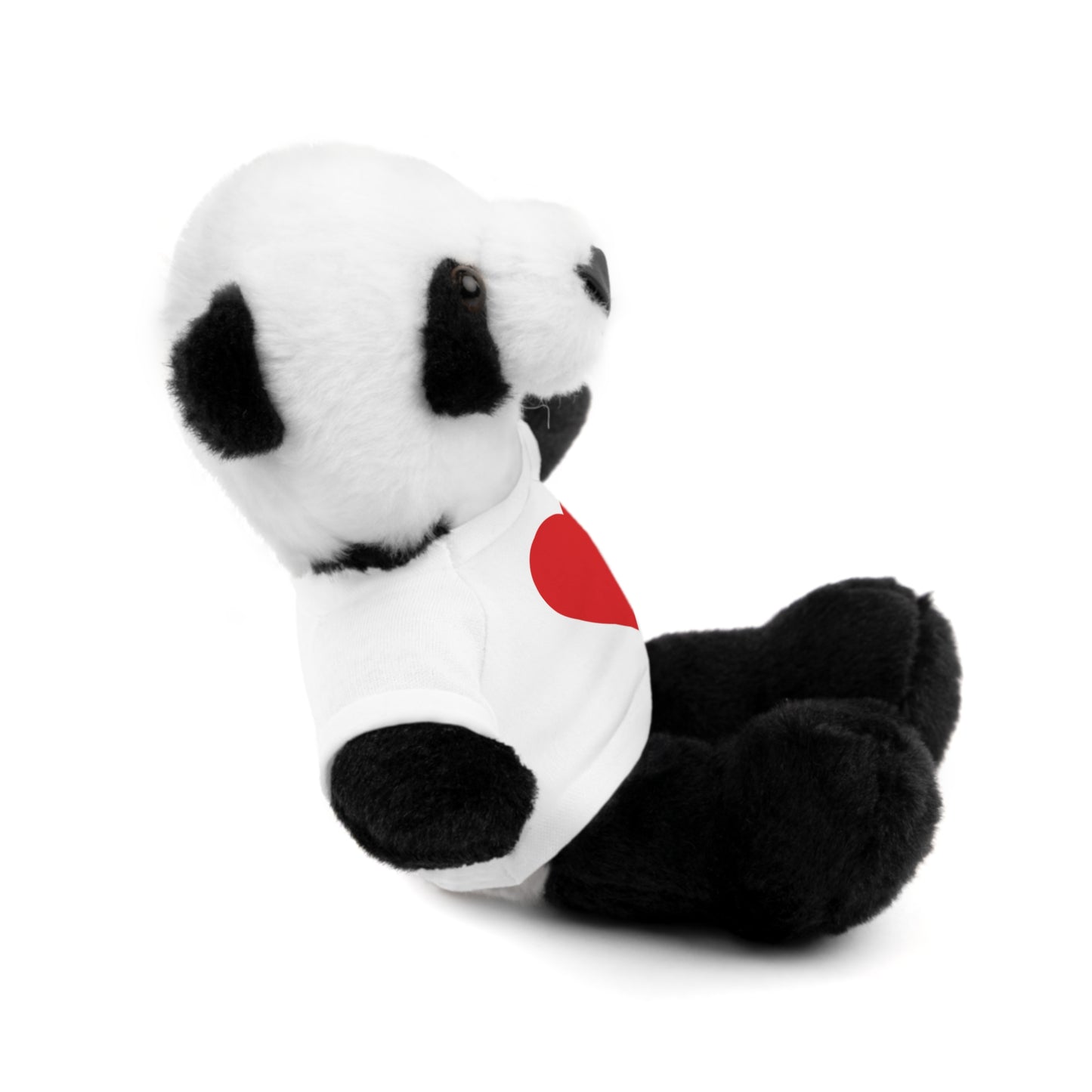 Cute Heart-Cuddling Stuffed Animal