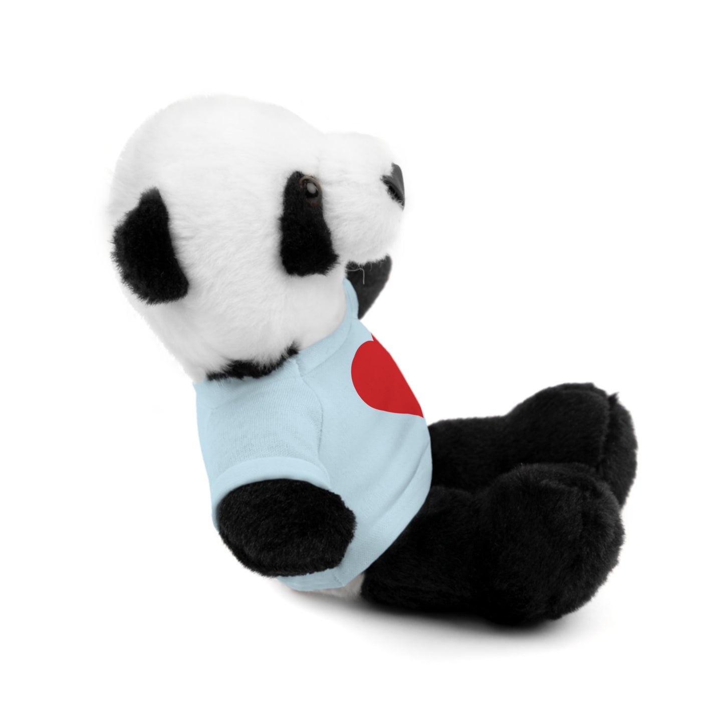 Cute Heart-Cuddling Stuffed Animal