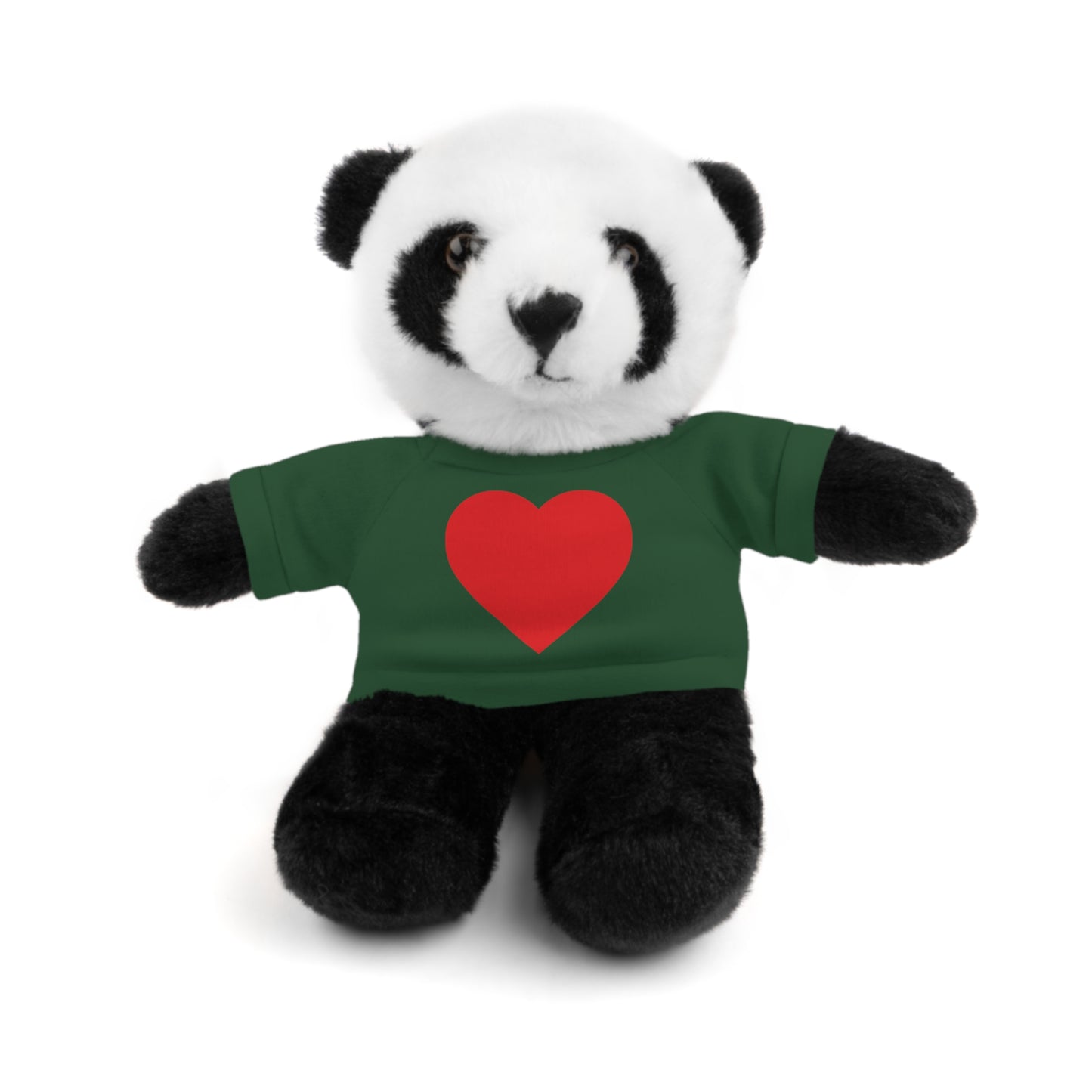 Cute Heart-Cuddling Stuffed Animal