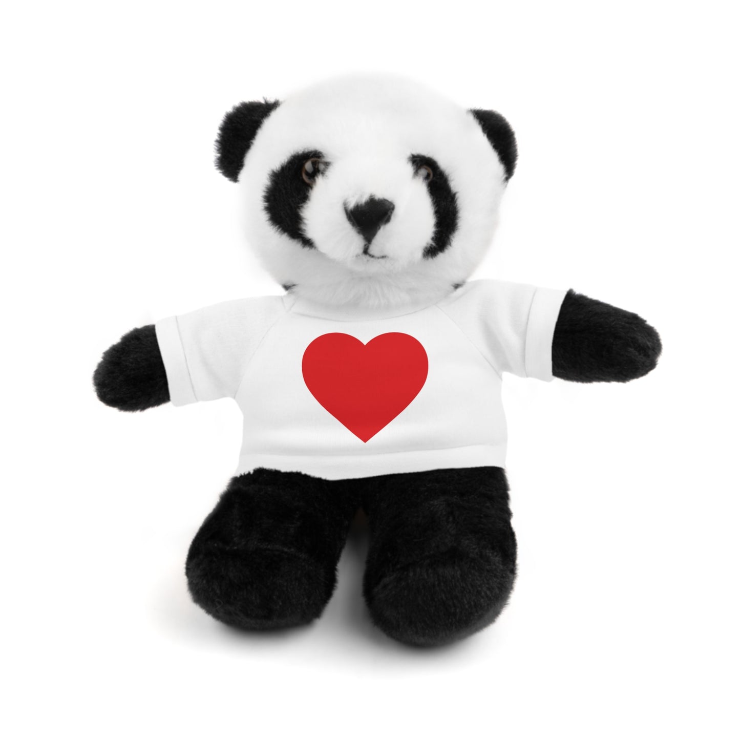 Cute Heart-Cuddling Stuffed Animal