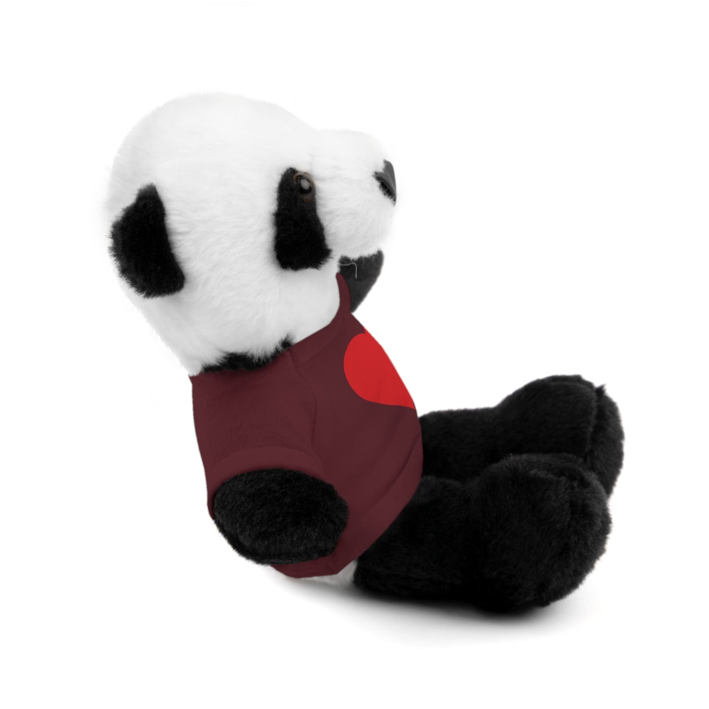 Cute Heart-Cuddling Stuffed Animal