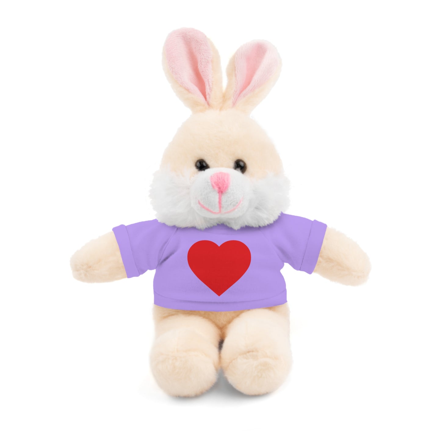 Cute Heart-Cuddling Stuffed Animal