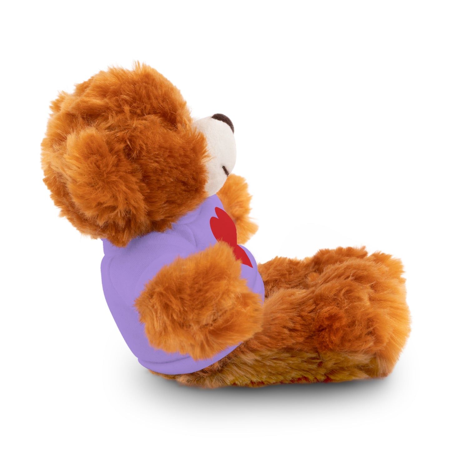 Cute Heart-Cuddling Stuffed Animal