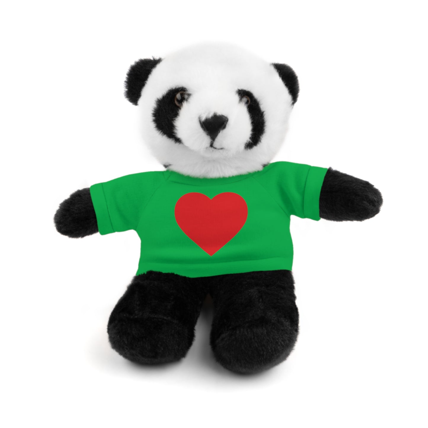 Cute Heart-Cuddling Stuffed Animal