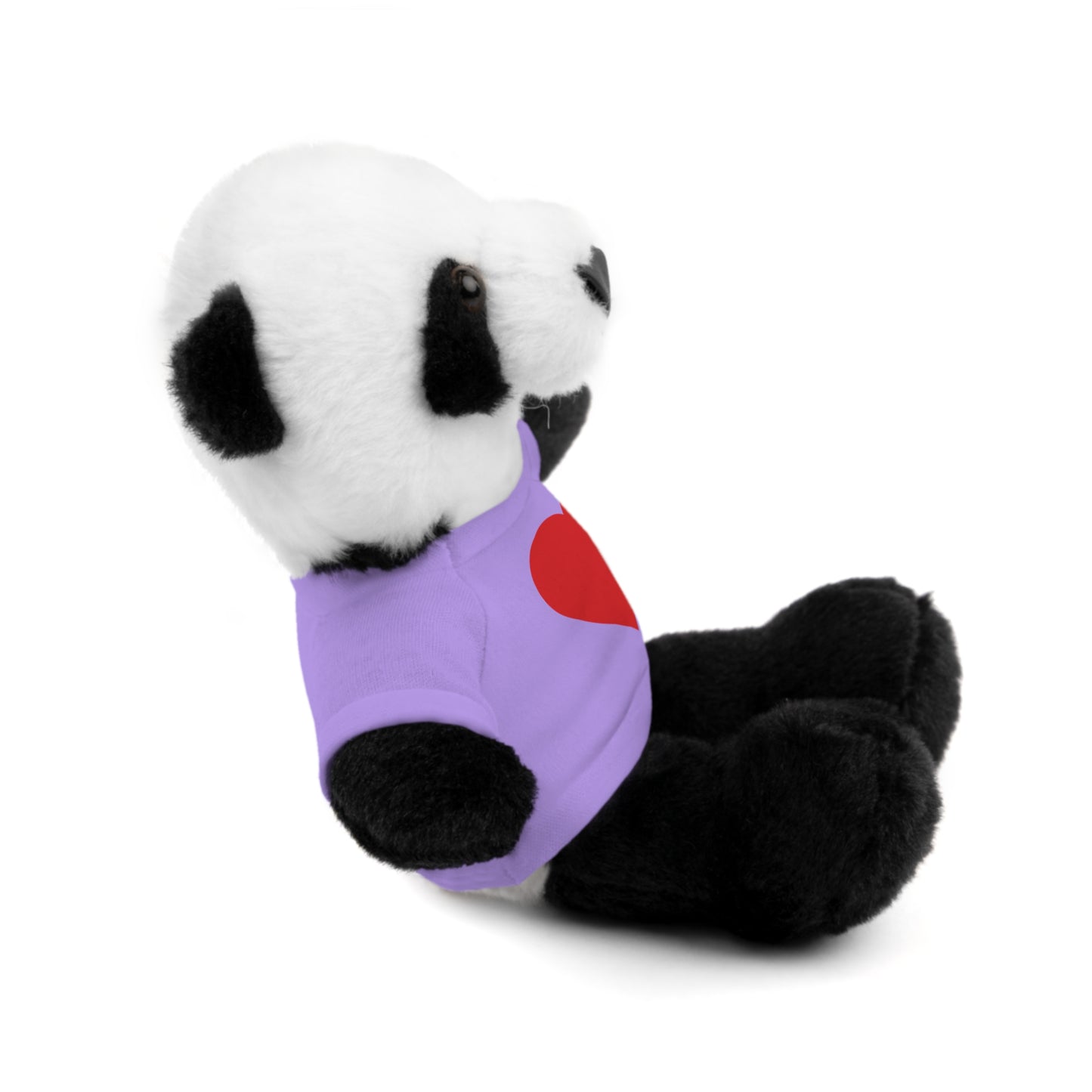 Cute Heart-Cuddling Stuffed Animal