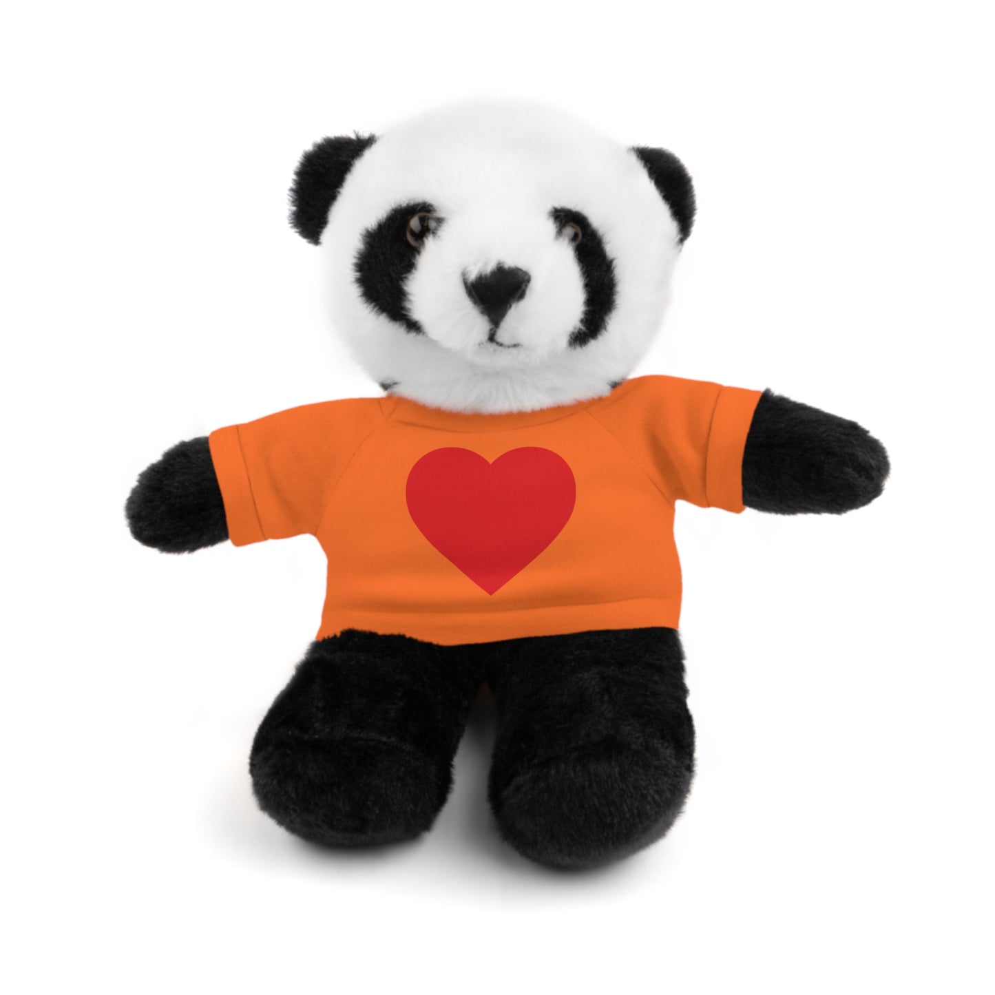 Cute Heart-Cuddling Stuffed Animal