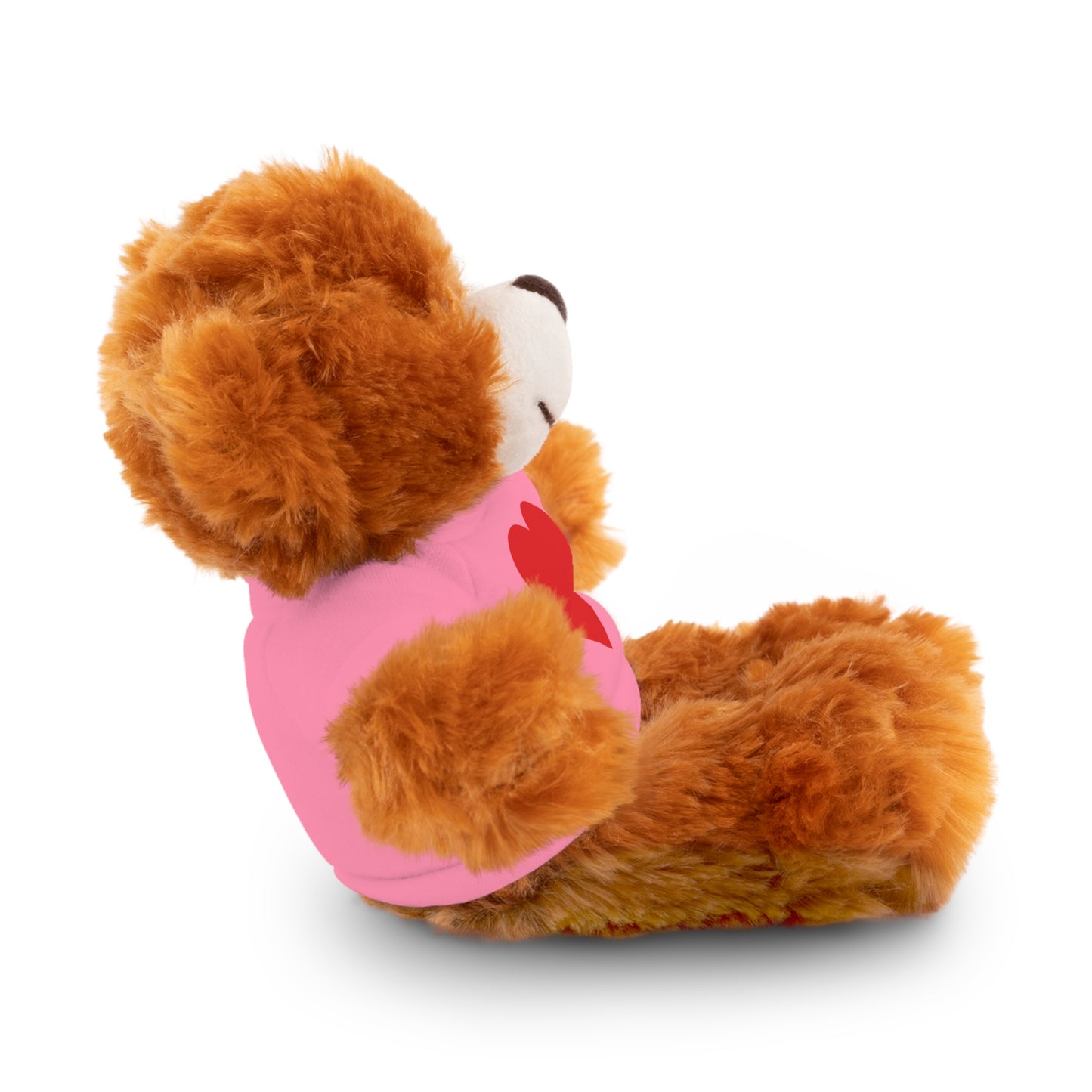 Cute Heart-Cuddling Stuffed Animal