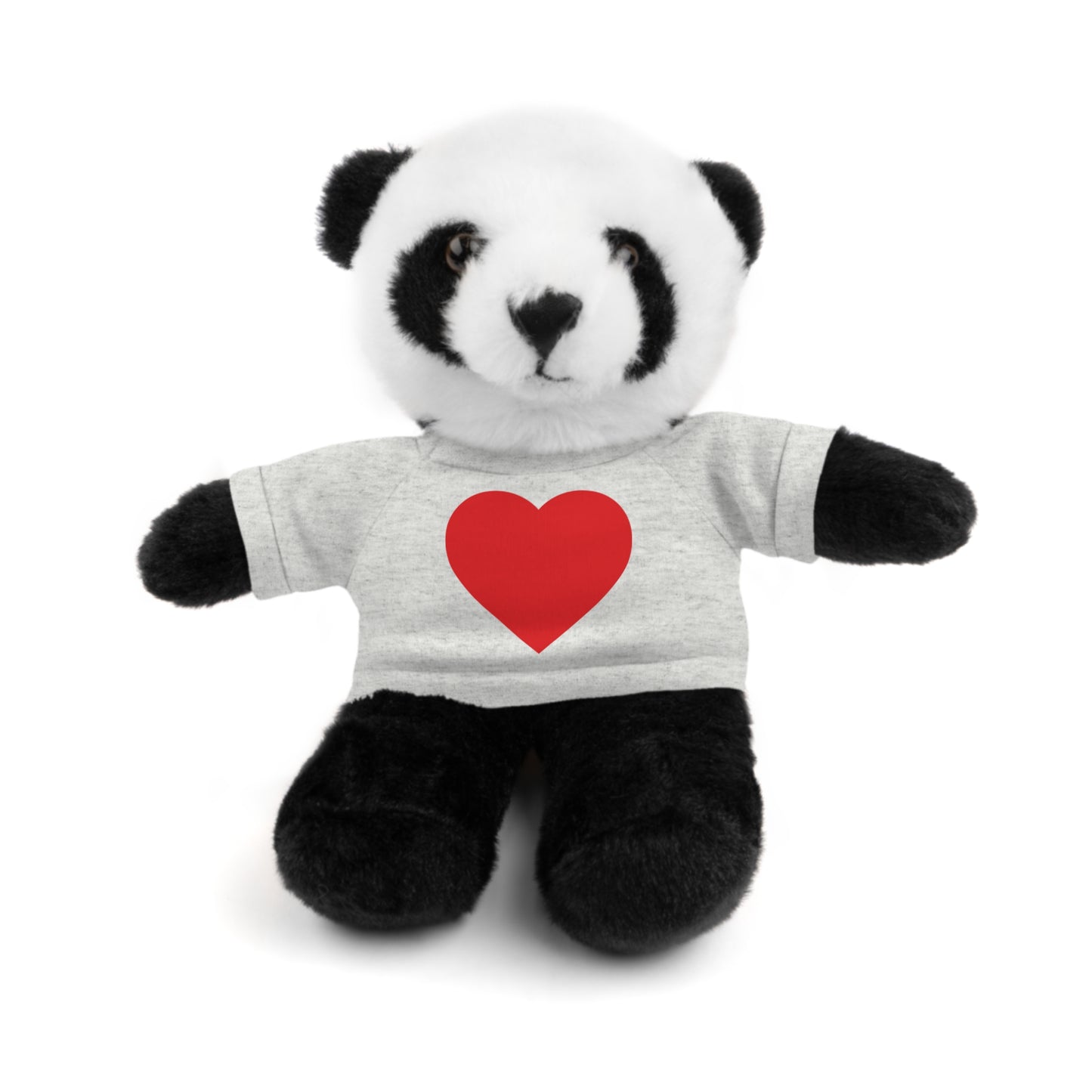 Cute Heart-Cuddling Stuffed Animal