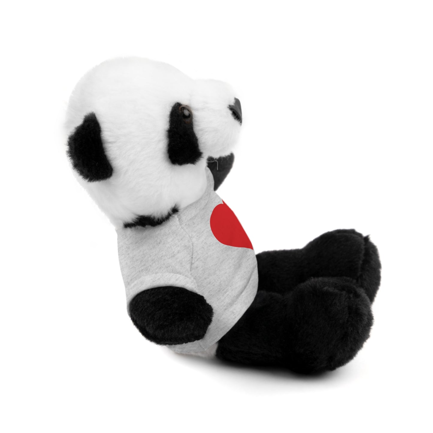 Cute Heart-Cuddling Stuffed Animal