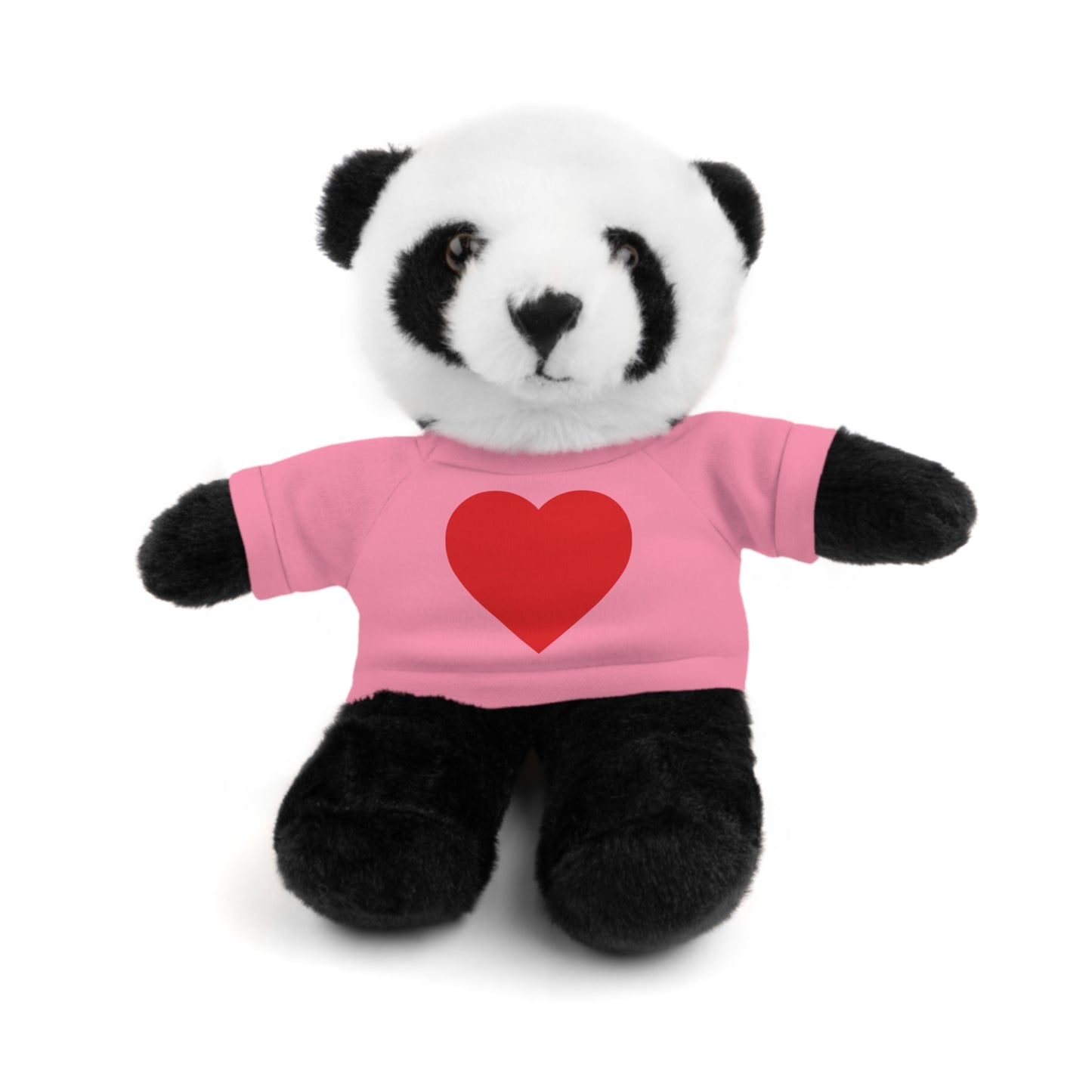 Cute Heart-Cuddling Stuffed Animal