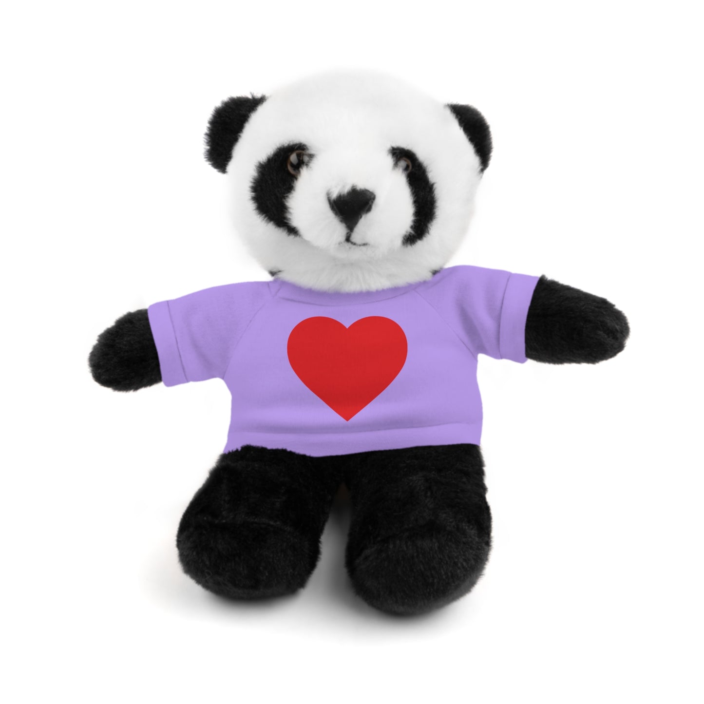 Cute Heart-Cuddling Stuffed Animal