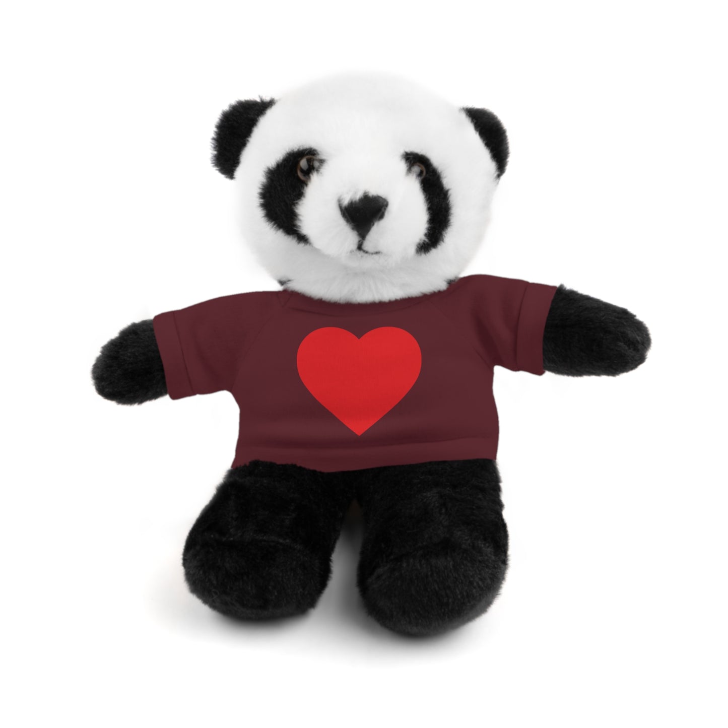 Cute Heart-Cuddling Stuffed Animal