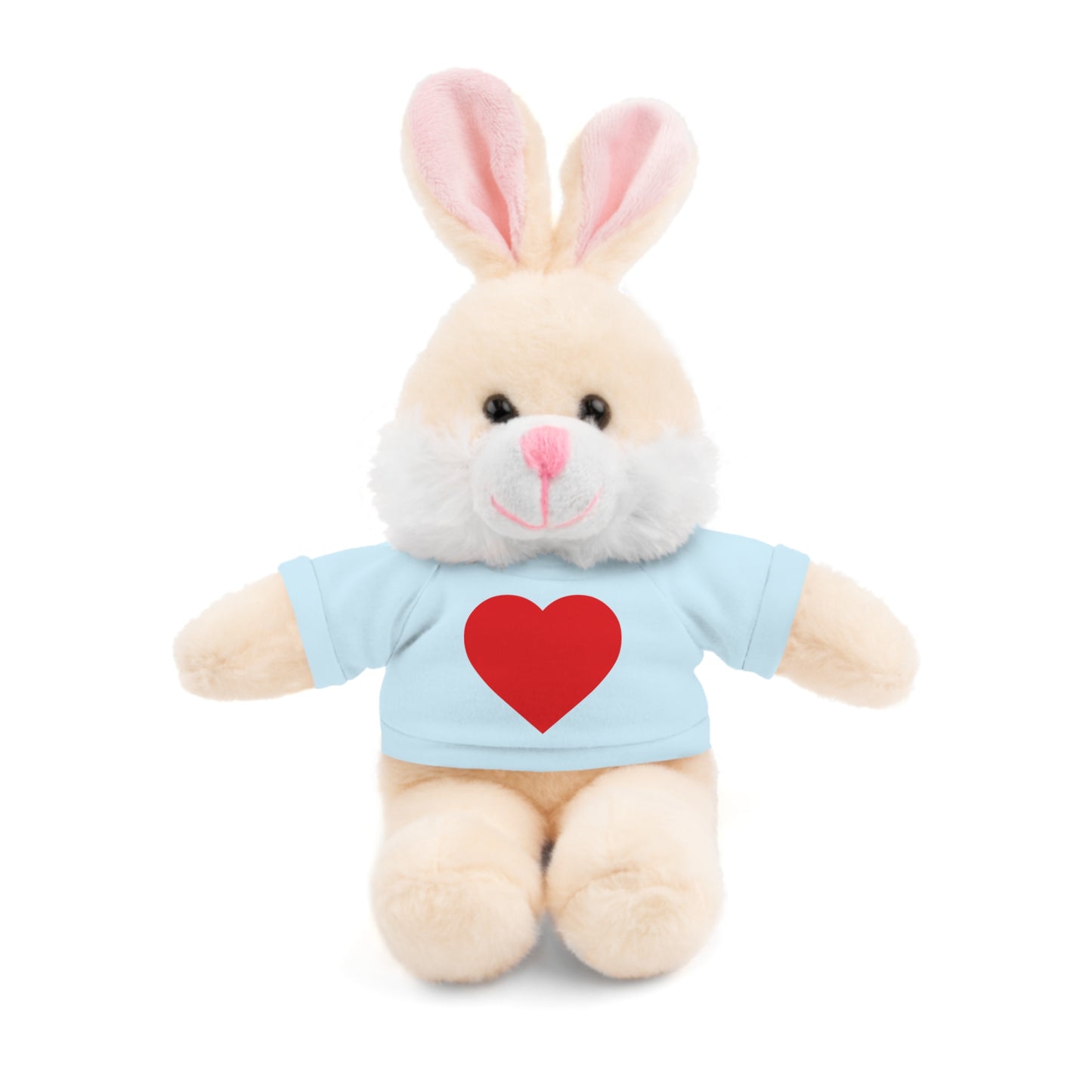 Cute Heart-Cuddling Stuffed Animal