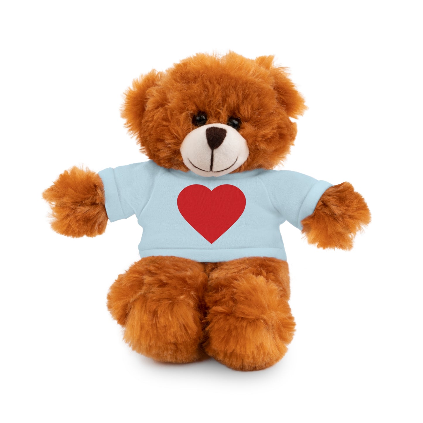 Cute Heart-Cuddling Stuffed Animal