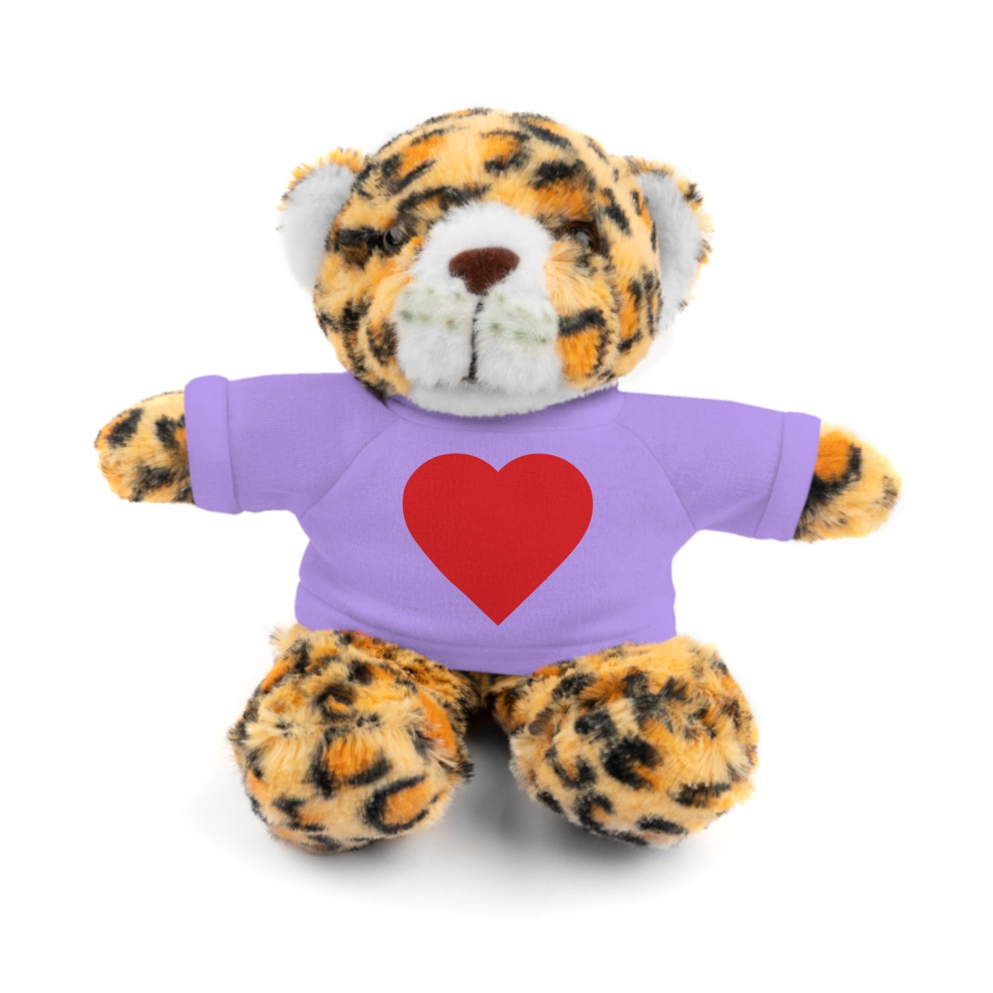 Cute Heart-Cuddling Stuffed Animal