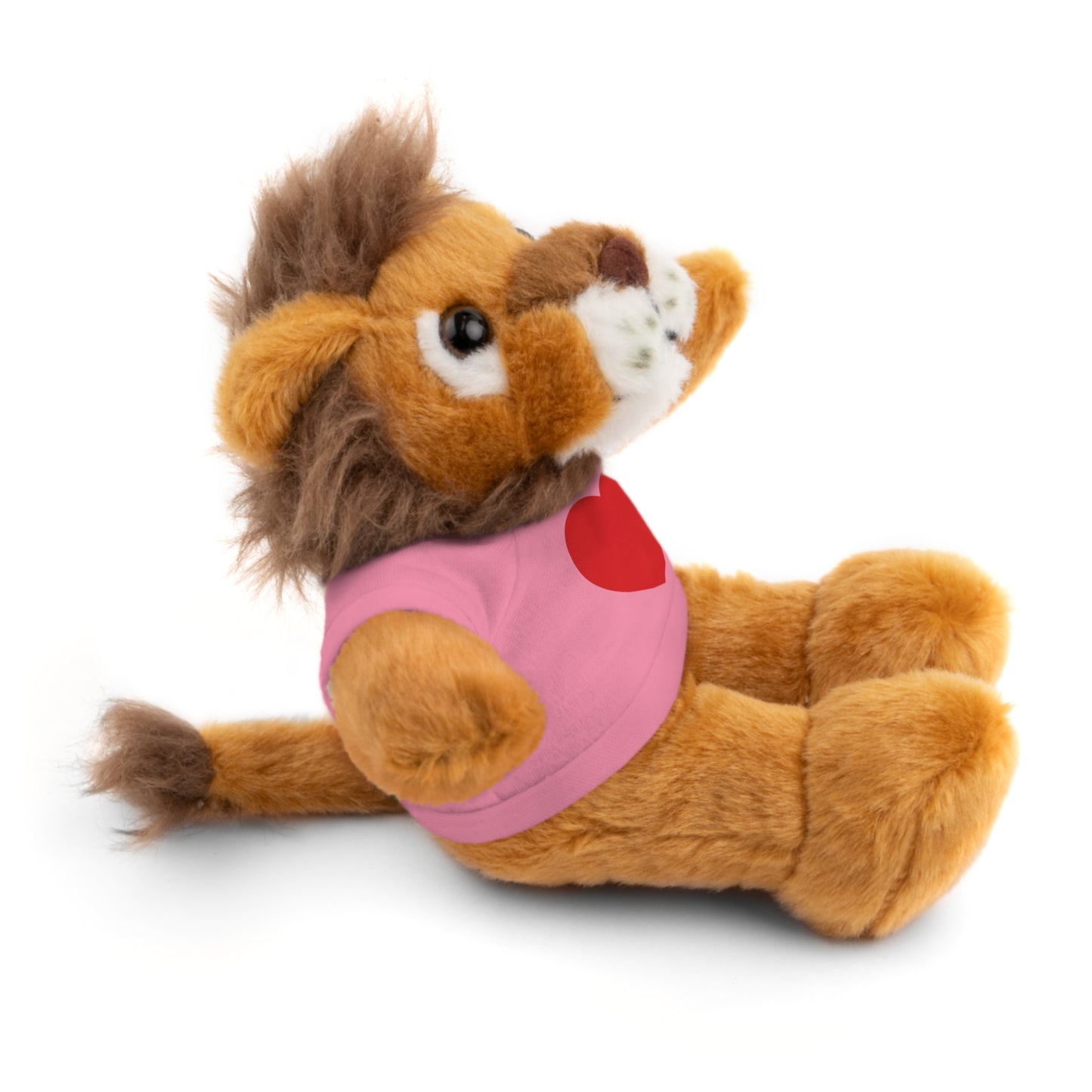 Cute Heart-Cuddling Stuffed Animal